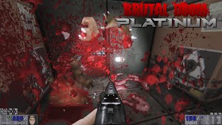 Brutal Doom Platinum 1.2 (Realism + Doom 3 textures) - MAP04 | 4K/60