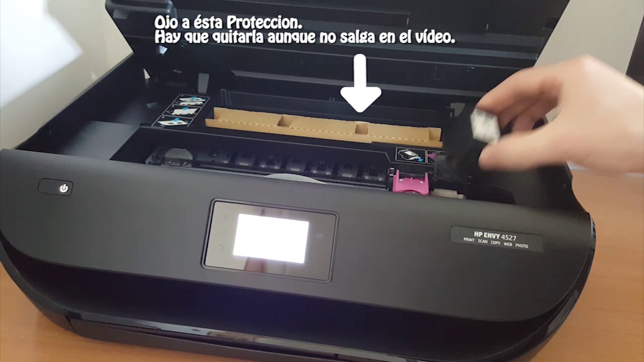 Unboxing HP ENVY 4527 Español!!!! - YouTube