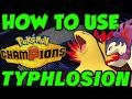 HOW TO USE TYPHLOSION IN POKEMON CHAMPIONS! Hisui Typhlosion Moveset Guide | Best Typhlosion Builds