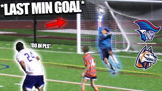 SUPER LATE DRAMA!! *SENIOR NIGHT* OLD MILL VS SEVERN RUN | 4K SOCCER HIGHLIGHTS screenshot 3