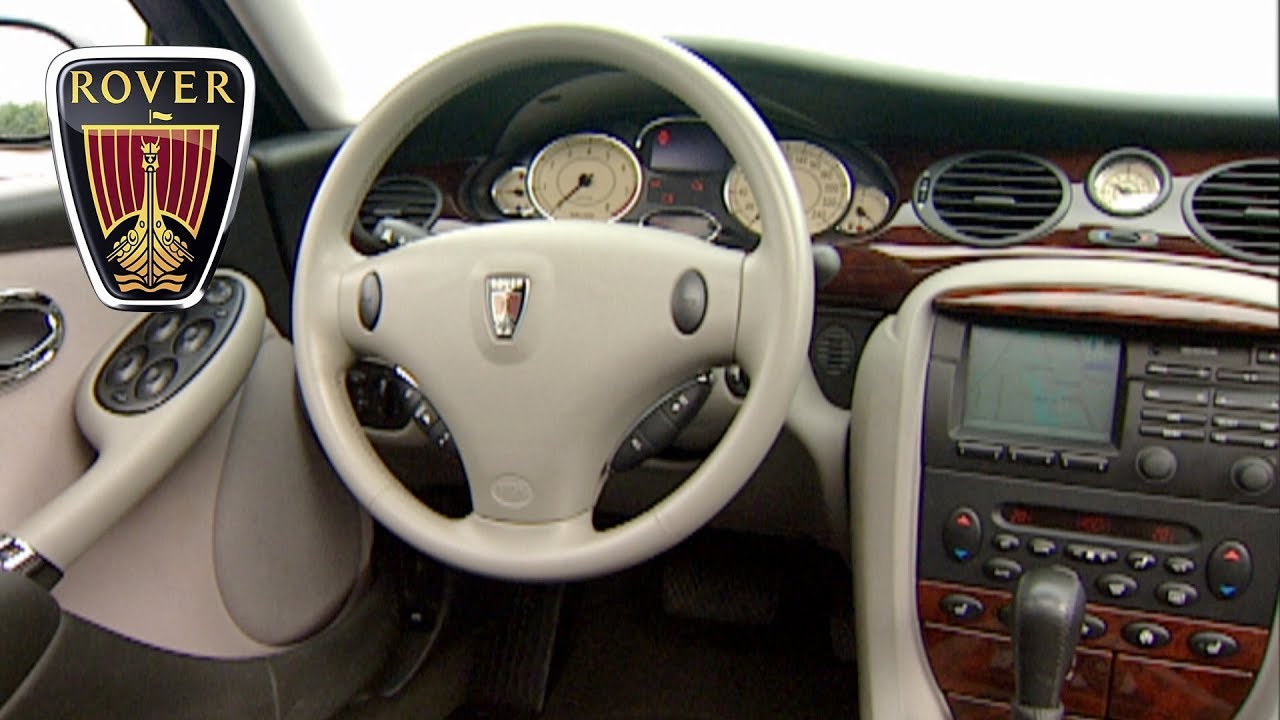 schade noodsituatie Italiaans Rover 75 Interior - YouTube