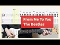 The Beatles - From Me To You Guitar Cover with Tab