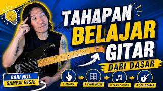 TAHAPAN BELAJAR GITAR DARI NOL!  | #KAMARGITAR