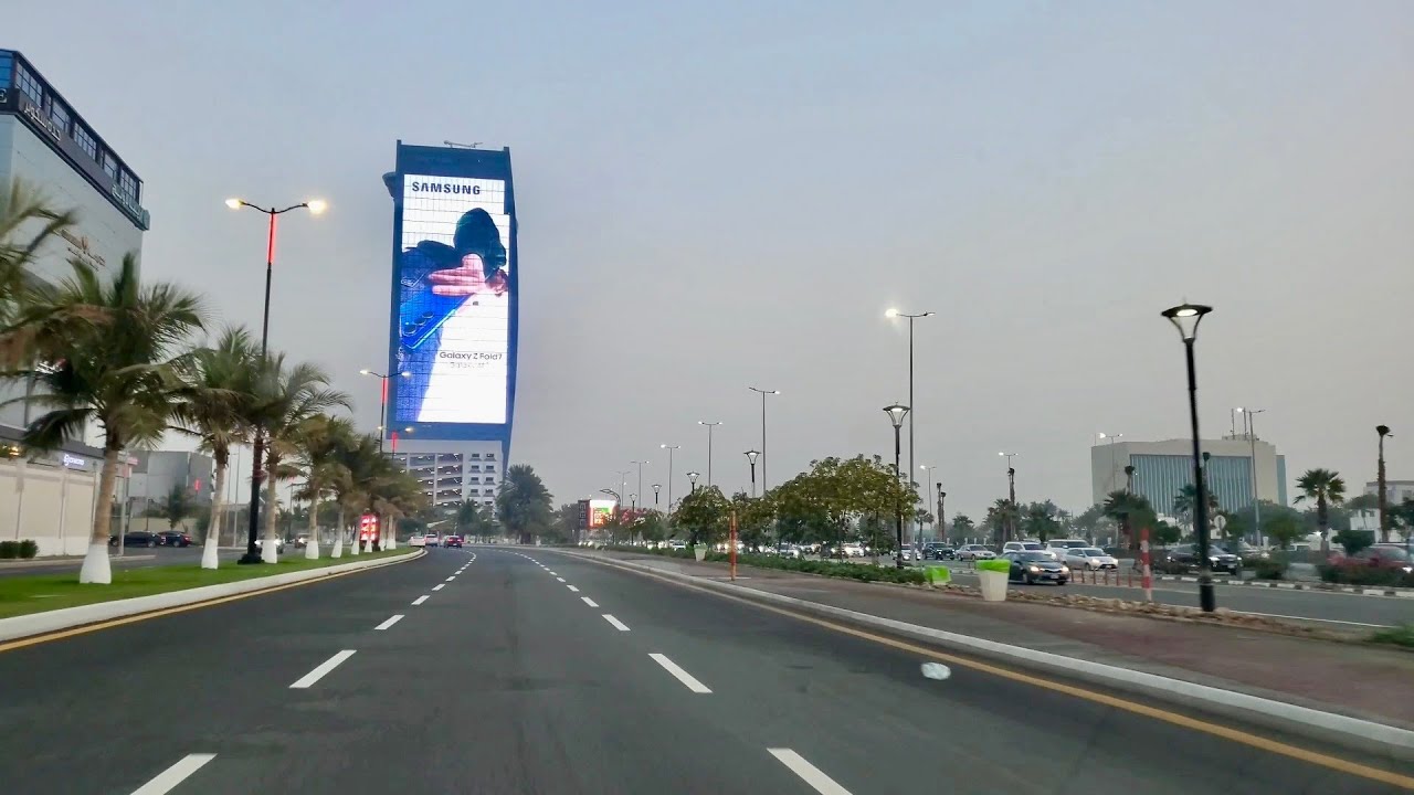 Jeddah Saudi Arabia Silent Roads | Beautiful City Drive in the Morning