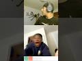 SHE ALMOST HAD A HEART ATTACK 😭💀 #funny #omegle #jumpscare #shortsviral #trolling