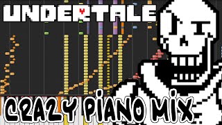 Crazy Piano Mix! PAPYRUS THEME (BONETROUSLE) [Undertale] chords