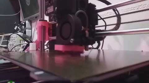 OctoPi Timelapse Test #1 - bad quality (Raspberry Pi Camera + Prusa i3 MK3)