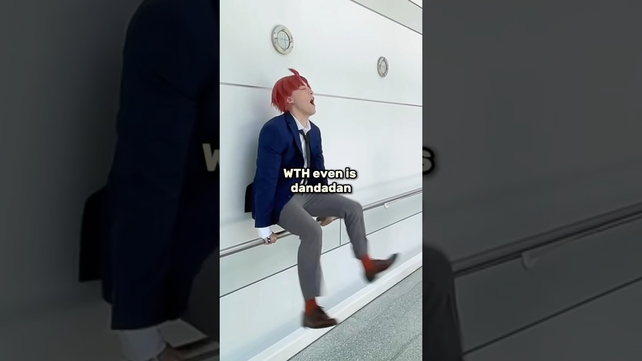 what is jiji doing 💀 [Dandadan Jiji Okarun Momo Cosplay] #dandadan #anime #cosplay