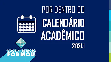 Quando começa o semestre na Estácio 2021?