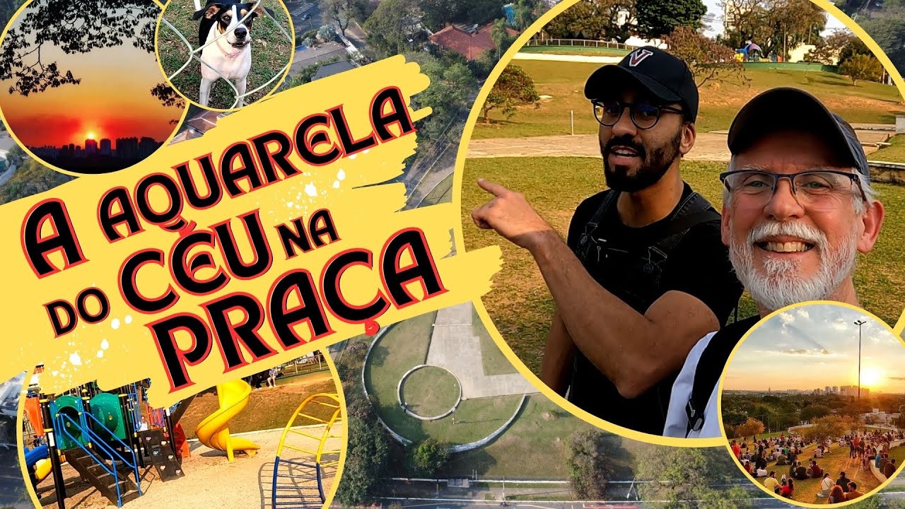 PRAÇA PÔR DO SOL -  Praça Coronel Custódio Fernandes Pinheiros - VENHA VER UM BELO POR DO SOL DAQUI!