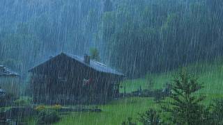 Night Rainstorm & Soft Thunder Sounds | Sleep Better & Reduce Anxiety with Heavy Rain Sounds Forest screenshot 5