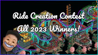 OpenRCT2 Ride Creation Contest - All 2023 Winners!