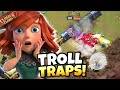 6 Red Bombs INSTANTLY ended this Attack! 200 IQ TRAP TRICK! Clash of Clans eSports