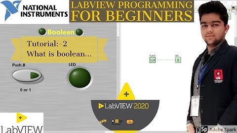 LabVIEW Tutorial 2: Boolean Control | LabVIEW Programming | LabVIEW Programming