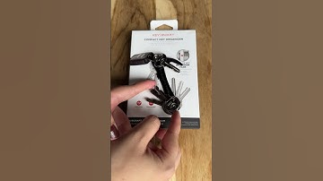 Extremely compact keychain 🔑​🔥​ #keysmart #keychain #keyorganizer #viralproducts #lifehack #shorts