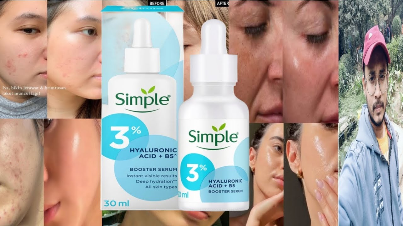 Simple 3% Hyaluronic Acid Booster Serum | Honest Review