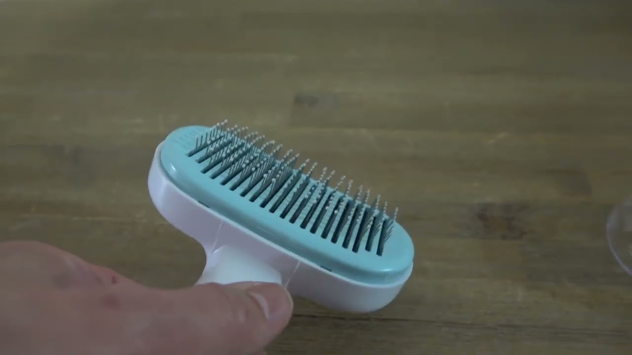 Petty co Tierhaarbürste Set mit 40mm Edelstahl Hundekamm Katzenkamm, Tolle Tierhaarbürste und ein fü