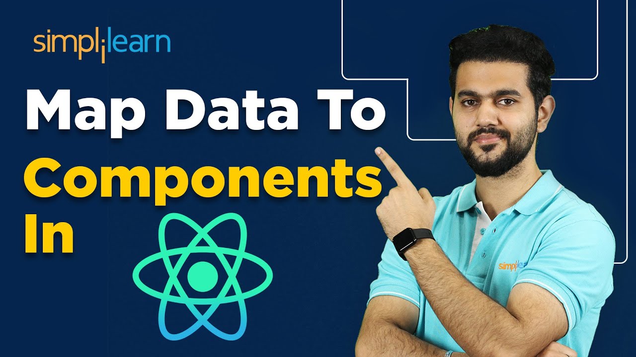 How To Map Data To Components In React JS |Mapping In React JS | React JS Tutorial | Simplilearn