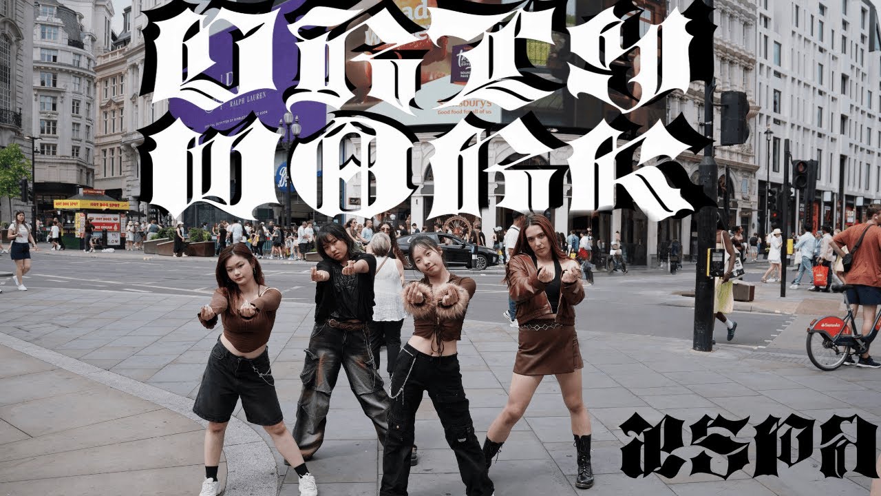 [KPOP IN PUBLIC| ONE TAKE ] AESPA (에스파) 'Dirty Work' | Dance cover by KVLT in LONDON UK 4K