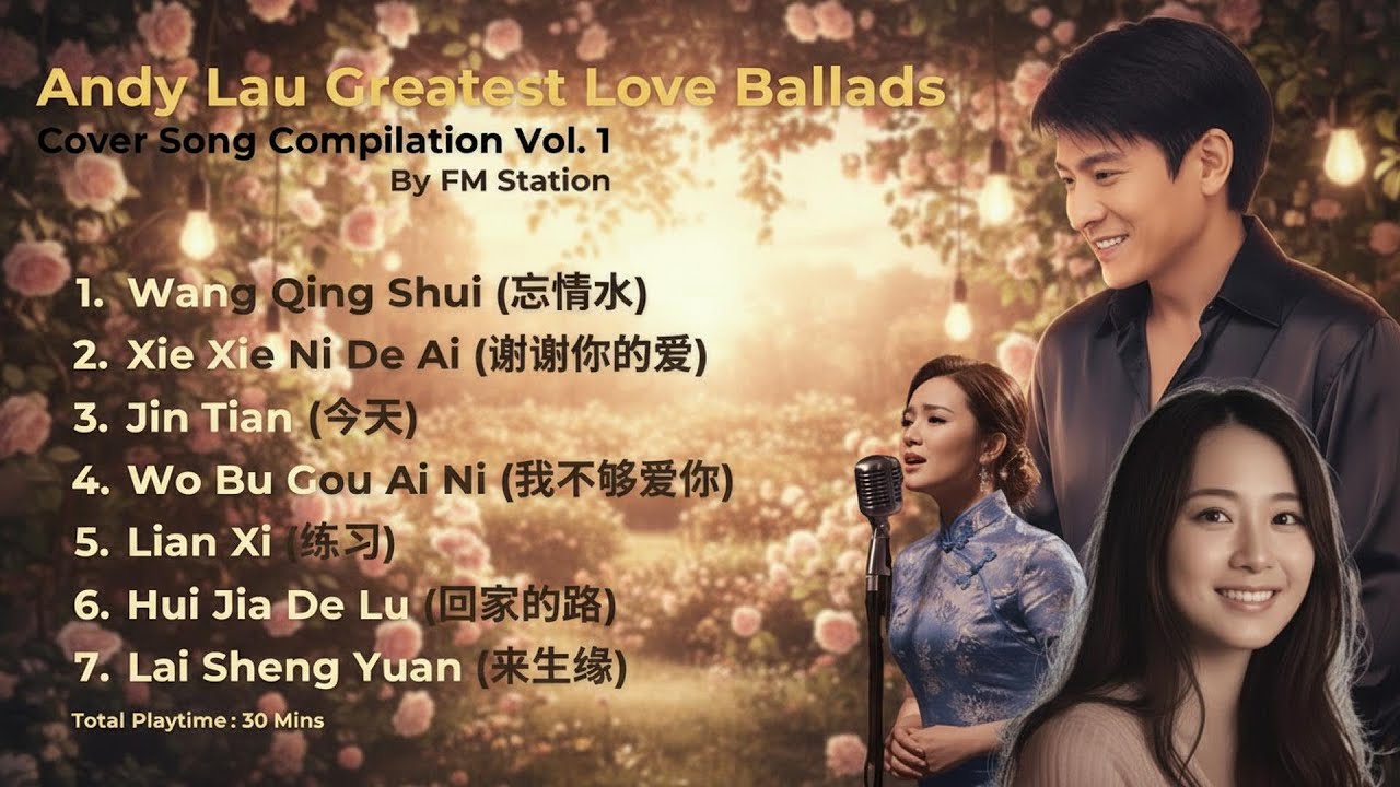 Andy Lau Greatest Love Ballads | Cover Compilation Vol.1 | FM