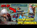 THE MOST INCREDIBLE " 0.01% HP BASE" EPIC COMEBACK!! | ENEMY TRASHTALKER GUSION ALREADY CELEBRATING!