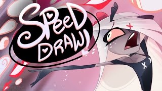 Speed Draw- Cynical Beauty (Hazbin Hotel)- Vivziepop