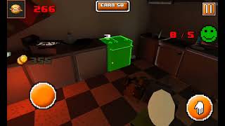 A kockás pizzéria visszatért de most burgerként |nights at cube pizzeria:Burger House 3d screenshot 2