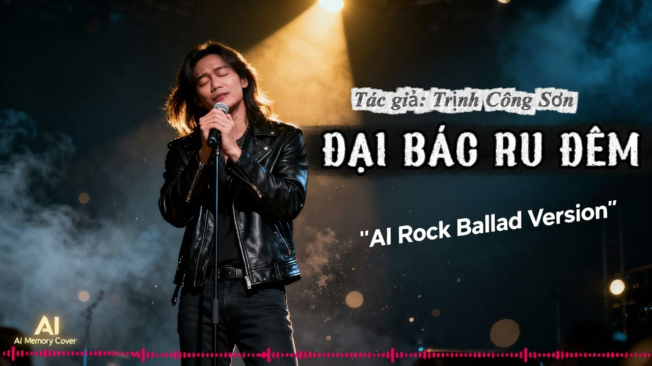 Đại Bác Ru Đêm – Trịnh Công Sơn | Phiên Bản AI Hát Đầy Xúc Cảm
