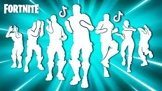 All Popular TikTok Dances & Emotes in Fortnite! (Hit It, Out West, Starlit)