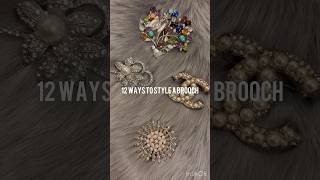Style it 12 ways: The Brooch #shorts #fashion #style #styleinspo #brooch #brooches