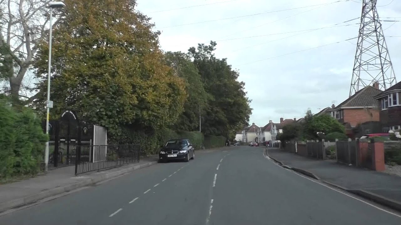 Driving On Tudor Way, Oldbury Road, Henwick Road & Hallow Road