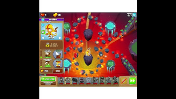 Advanced Challenge June 10 BTD6 (Deflation And Chimps) #Shorts #BTD6 #BTD6AC