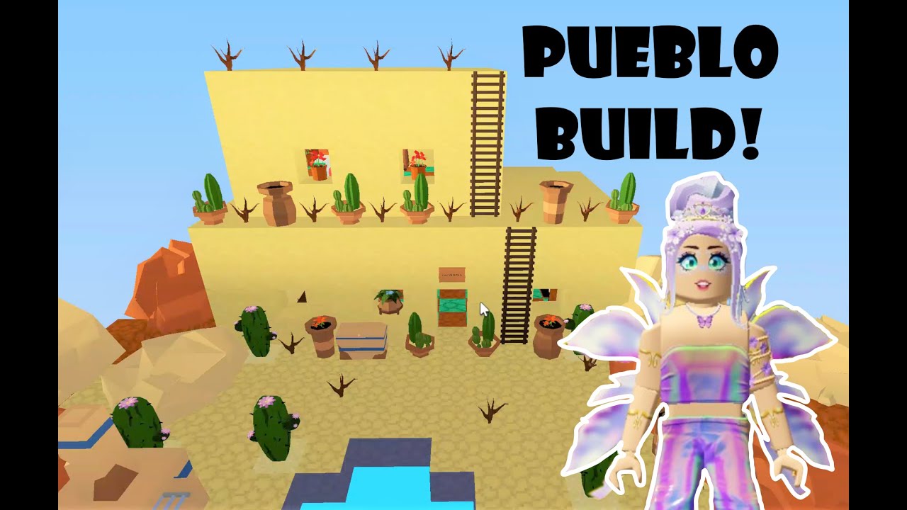 How to Build a Pueblo in Roblox Islands - YouTube