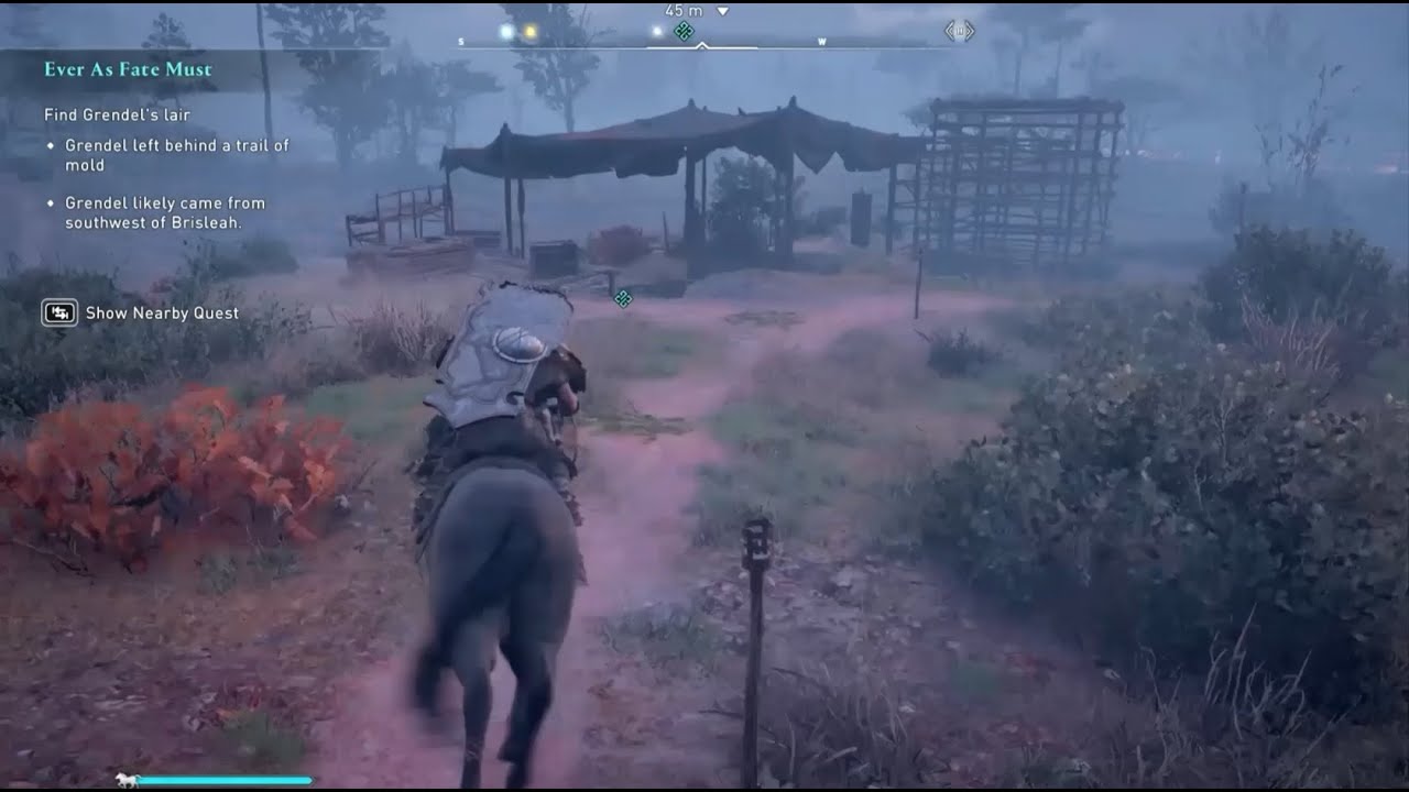 Assassin's Creed Valhalla - Ever As Fate Must - Find Grendel's Lair Mission Gameplay