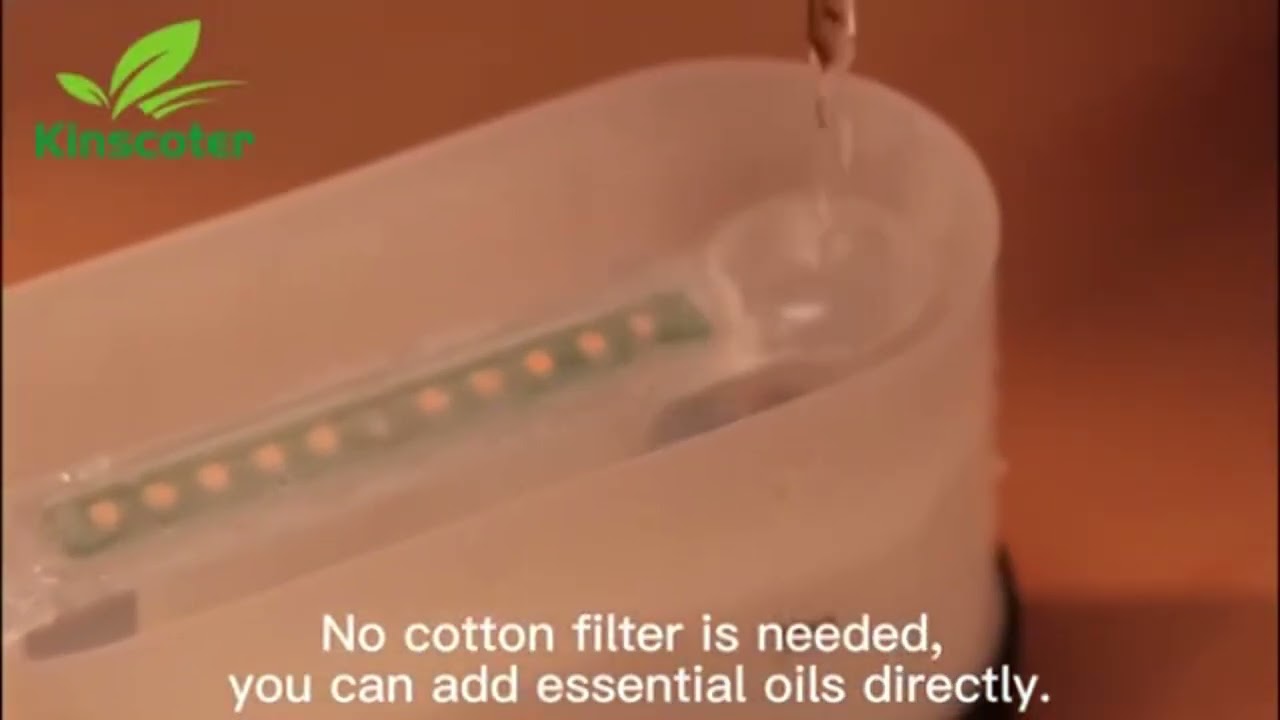 Kinscoter Aroma Diffuser Air Humidifier Ultrasonic Cool Mist Maker