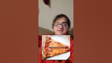 Why is the pizza box a square, if the pizza is a circle, and the slice is a triangle?