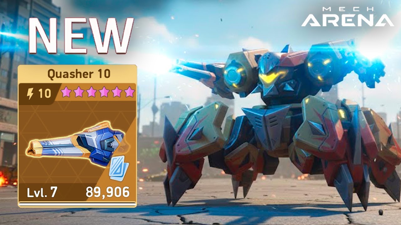 NEW WEAPON Quasher 10 on Parasite Makes Even Tanks Melt Fast