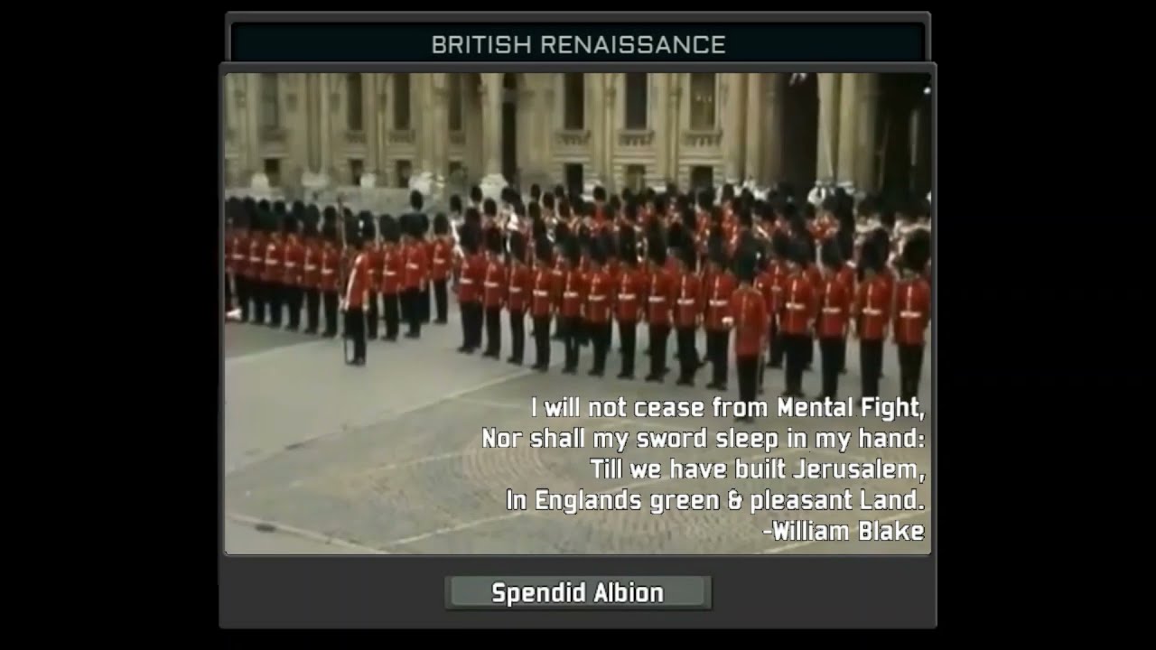 TNO Custom Super Event: British Renaissance (Loyalist/HMMLR Good Epilogue)