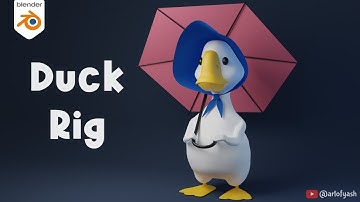 Duck Rig | Blender Rig | Free Rig