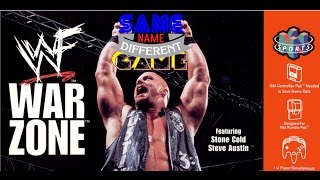 Same Name, Different Game: WWF War Zone (N64 vs. PlayStation vs. Game Boy)