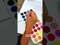 WATERCOLOR CAKE NAILONG 💛 40ribu-an aja lho #juara1lombamewarnai #art #artsupplies #watercolor