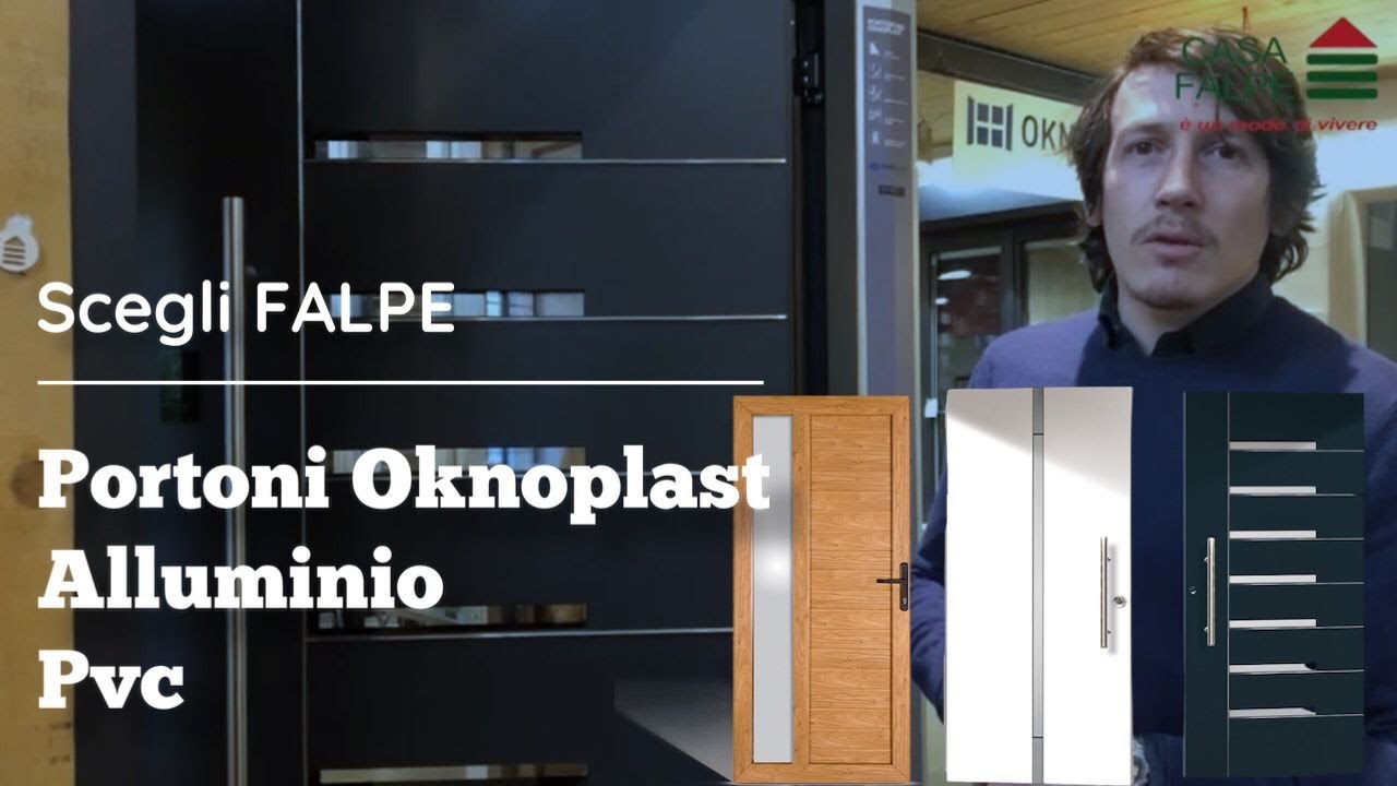 Portoncini d'ingresso PVC e Alluminio Oknoplast