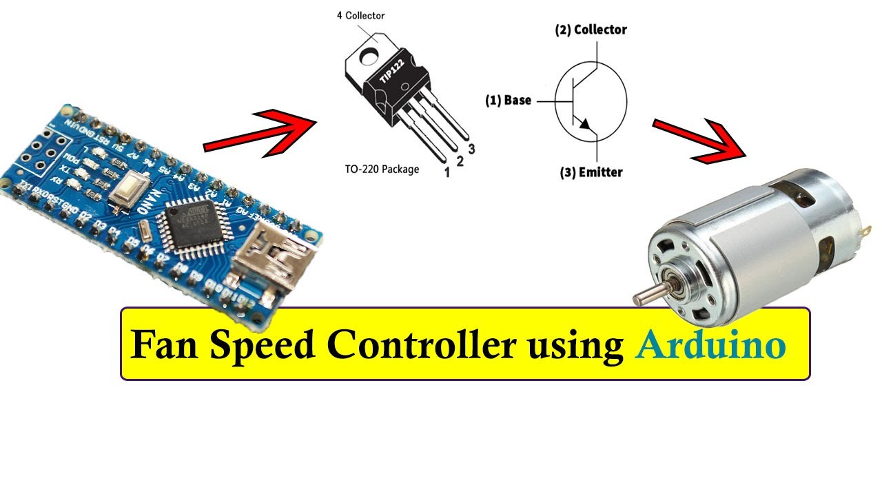 Motor Speed Controller Using Arduino | TechShow - YouTube