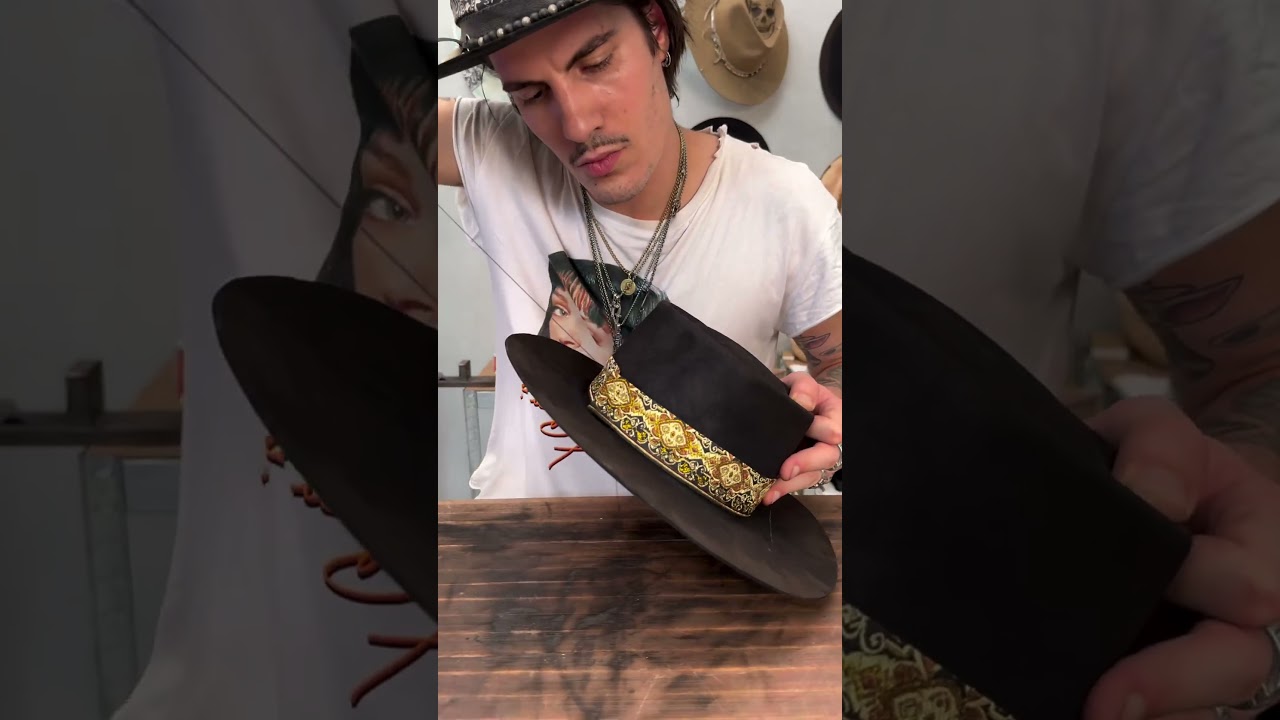 “SMOKY JOKER” Custom hat for Daniel.Step by step of the design and creation process.