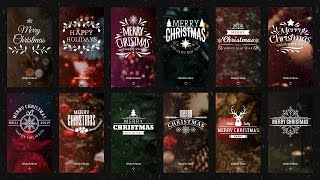 Instagram Stories - Merry Christmas II After Effects Templates screenshot 3