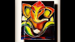 Lord Ganesha Painting | Soft Pastels on canvas-by Paint With Roshan screenshot 2