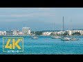 4K Tranquility of IBIZA, Spain - Urban Relax Video with Real Sounds