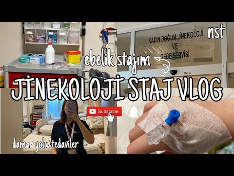 EBELİK STAJ VLOG| 👼💙💉 damar yolu açma,serum setleme,nst  #ebe #ebelik #staj #hemşirelik #stajvlog