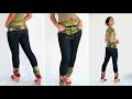 DIY - Upcycling - Jeanshosen verschönern - Video 12