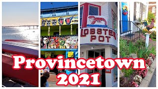 4K-Provincetown Cape Cod walking tour 科德角普罗温斯敦镇漫步之旅